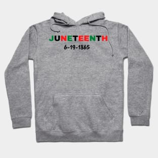 Juneteenth independence day Hoodie